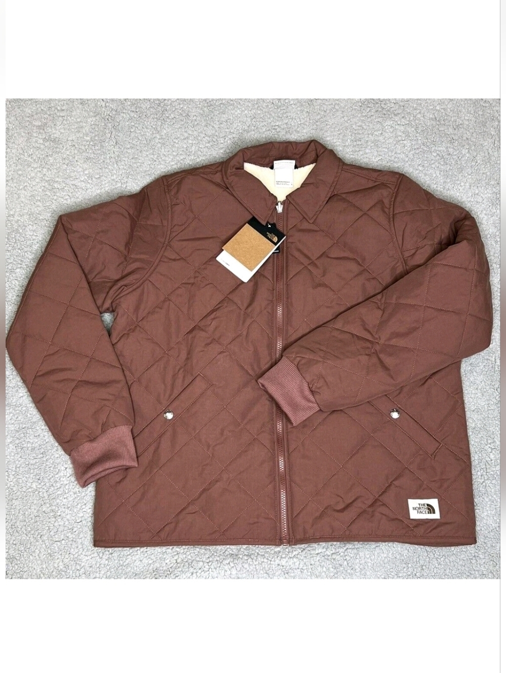 NWT Women's The North Face Size Large Cuchillo Jacket Marron Purple